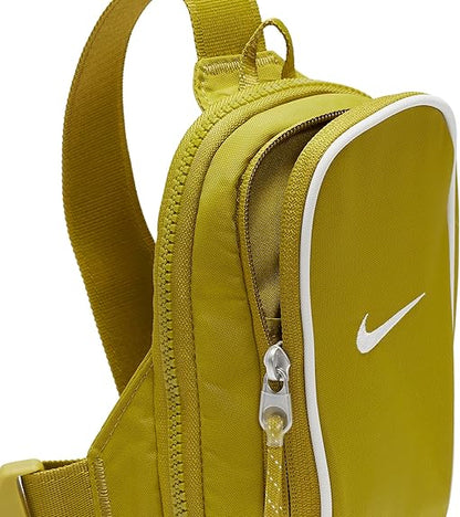 New Nike Sportswear Essentials Crossbody Bag (Moss/Light Bone) - Kidsy