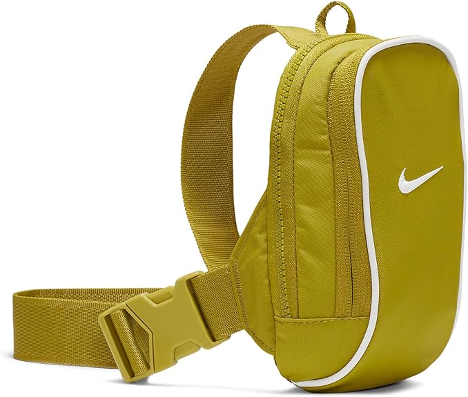 New Nike Sportswear Essentials Crossbody Bag (Moss/Light Bone) - Kidsy