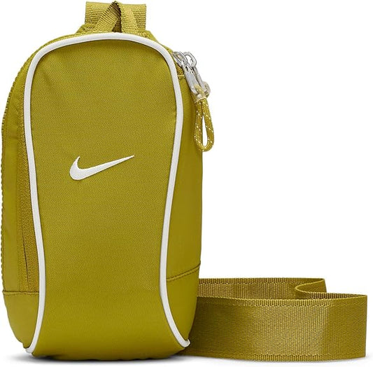 New Nike Sportswear Essentials Crossbody Bag (Moss/Light Bone) - Kidsy