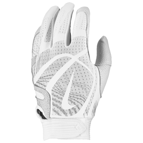 New Nike Women's Hyperdiamond Pro Softball Batting Gloves (Small, White) - Kidsy
