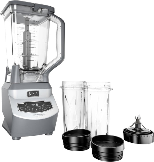 New Ninja BL660 Professional Compact – 1100W Blender (Gray) - Kidsy