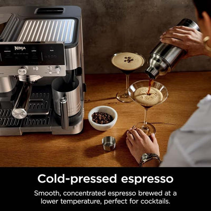 New Ninja Luxe Café Premier Series 3 - in - 1 Espresso, Coffee and Cold Brew Machine - Kidsy
