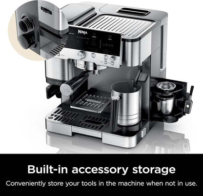 New Ninja Luxe Café Premier Series 3 - in - 1 Espresso, Coffee and Cold Brew Machine - Kidsy