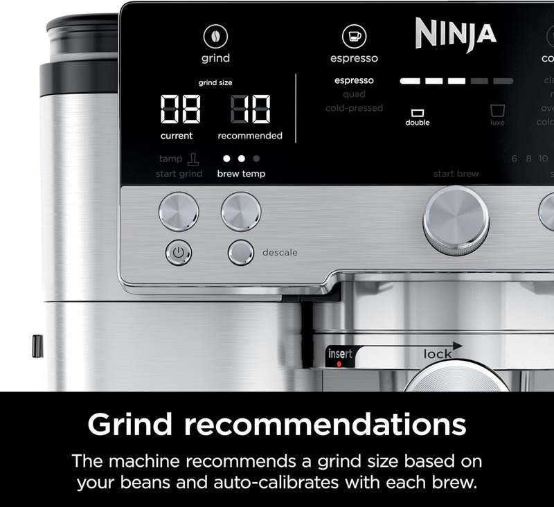 New Ninja Luxe Café Premier Series 3 - in - 1 Espresso, Coffee and Cold Brew Machine - Kidsy