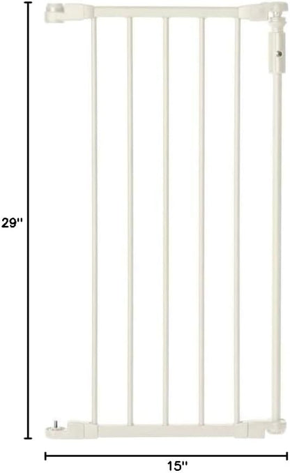 New North States 6 - Bar Gate Extension 15x30 (White) - Kidsy