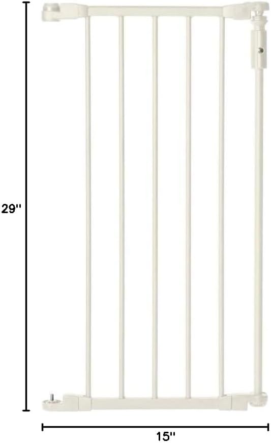 New North States 6 - Bar Gate Extension 15x30 (White) - Kidsy