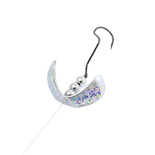 New Northland Tackle BFSDR1 - NR Butterfly Blade Super Death Bait, Silver Shiner, 60" - Kidsy
