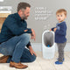 New Nuby My Real Urinal Training Toilet with Life - like Flush Button and Sound White - Kidsy