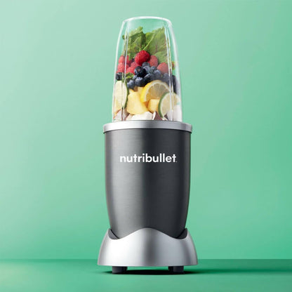 New NutriBullet 8 - Piece High - Speed Blender/Mixer System (Gray) - Kidsy
