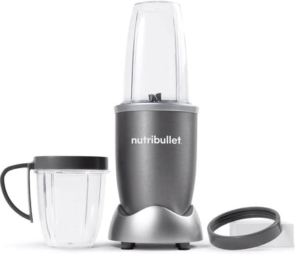 New NutriBullet 8 - Piece High - Speed Blender/Mixer System (Gray) - Kidsy