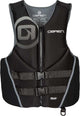 New O'Brien Men's Traditional Neoprene USCGA Life Jacket (Black) - Kidsy