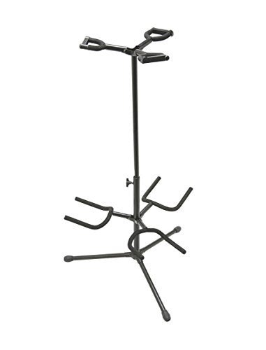New On - Stage GS7321BT Deluxe Folding Triple Guitar Stand - Kidsy