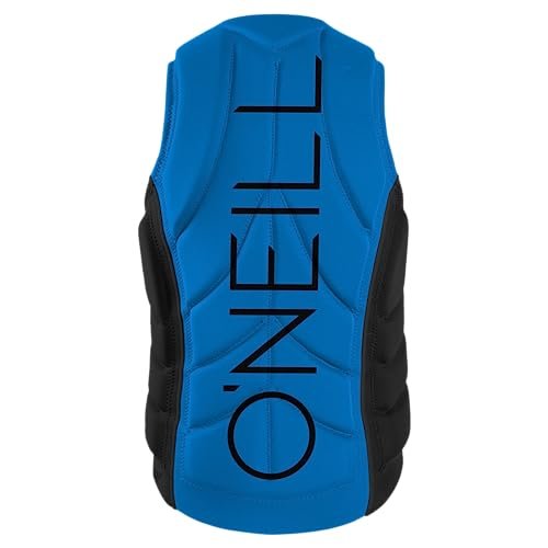 New O'Neill Wetsuits Men's Slasher Comp Life Vest, Large (Ocean/Black) - Kidsy