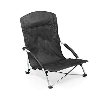 New ONIVA Tranquility Low Beach Chair with Carry Bag (Black) - Kidsy