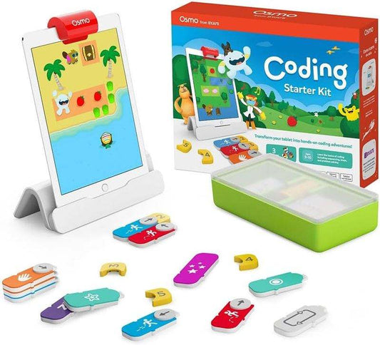 New Osmo Coding Starter Kit for iPhone & iPad - 3 Educational Learning Games - Kidsy