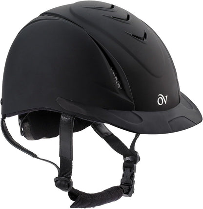 New Ovation Deluxe Schooler Riding Helmet - Medium/Large (Black) - Kidsy