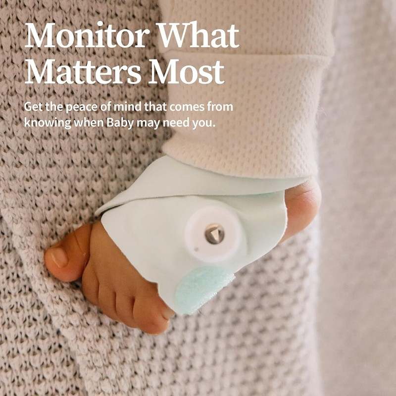 New Owlet Dream Sock Smart Baby Monitor – Bedtime Blue - Kidsy