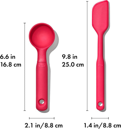 New OXO Good Grips Medium Silicone Small Spatula - Kidsy
