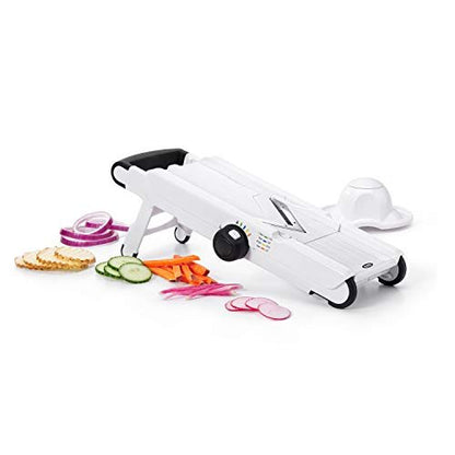 New OXO Good Grips V - Blade Mandoline Slicer (White) - Kidsy