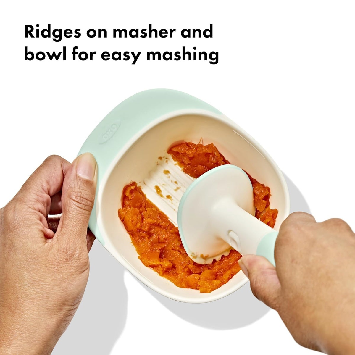 New OXO Tot Food Masher (Opal) - Kidsy
