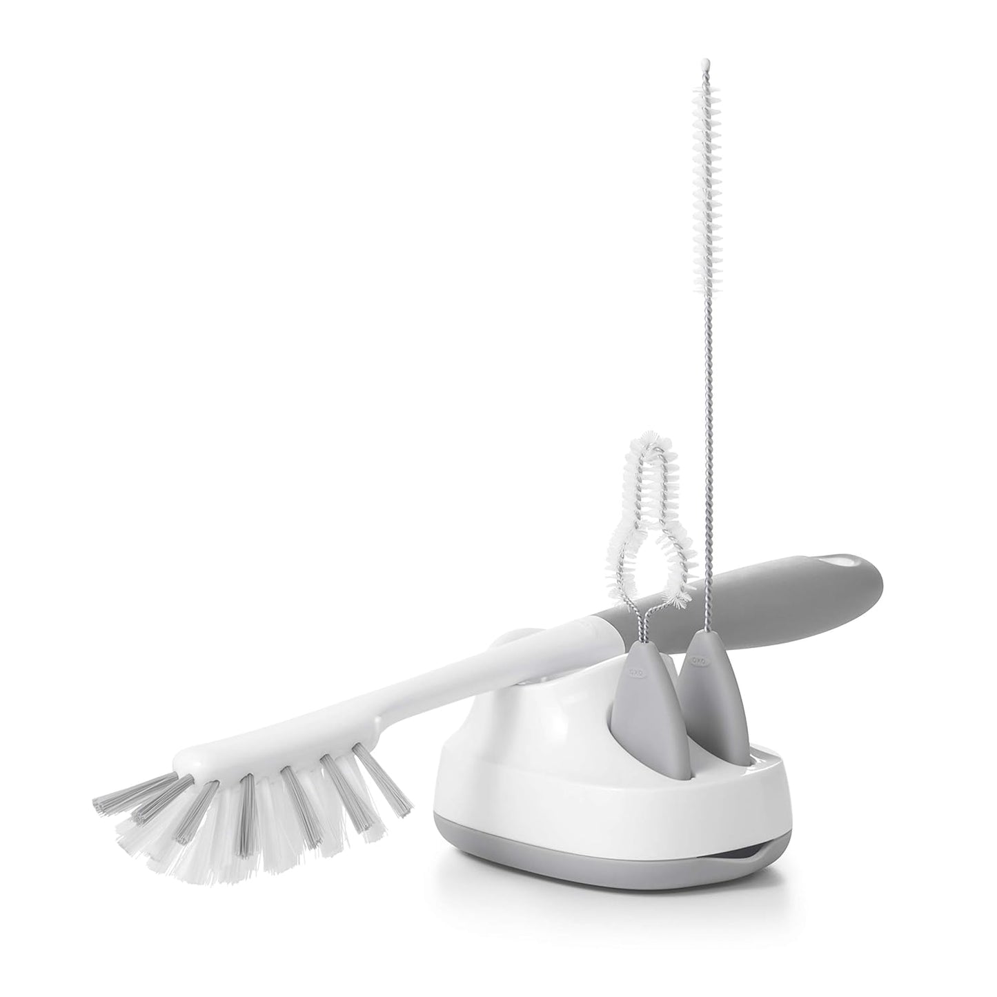 New OXO Tot Water Bottle and Straw Cup Cleaning Set Brush Set (Gray) - Kidsy