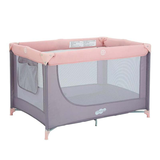 New Pamo Babe Portable Crib Mattress Baby Playards (Pink) - Kidsy