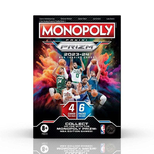 New Panini Prizm Monopoly 2023 - 24 NBA Basketball Blaster Box - Kidsy