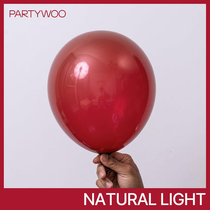New PartyWoo Balloon Arch Kit 145 - Piece Set (Burgundy) - Kidsy