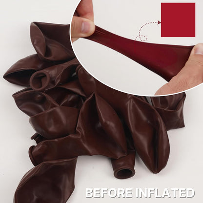 New PartyWoo Balloon Arch Kit 145 - Piece Set (Burgundy) - Kidsy