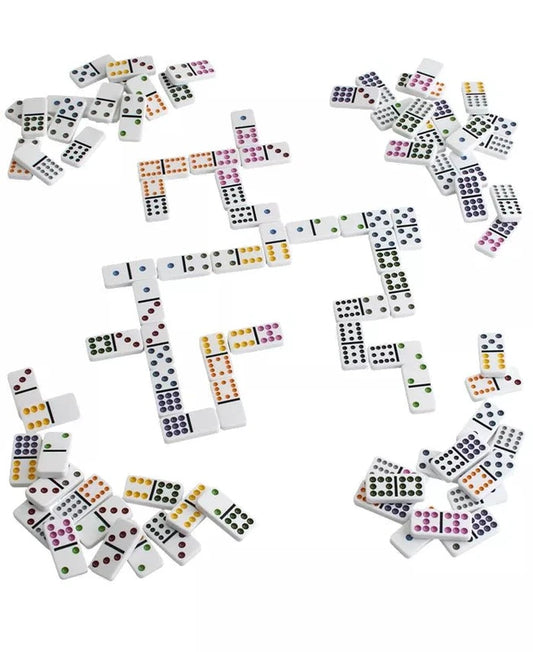 New Pavilion Double 12 Dominoes Game Set - Kidsy