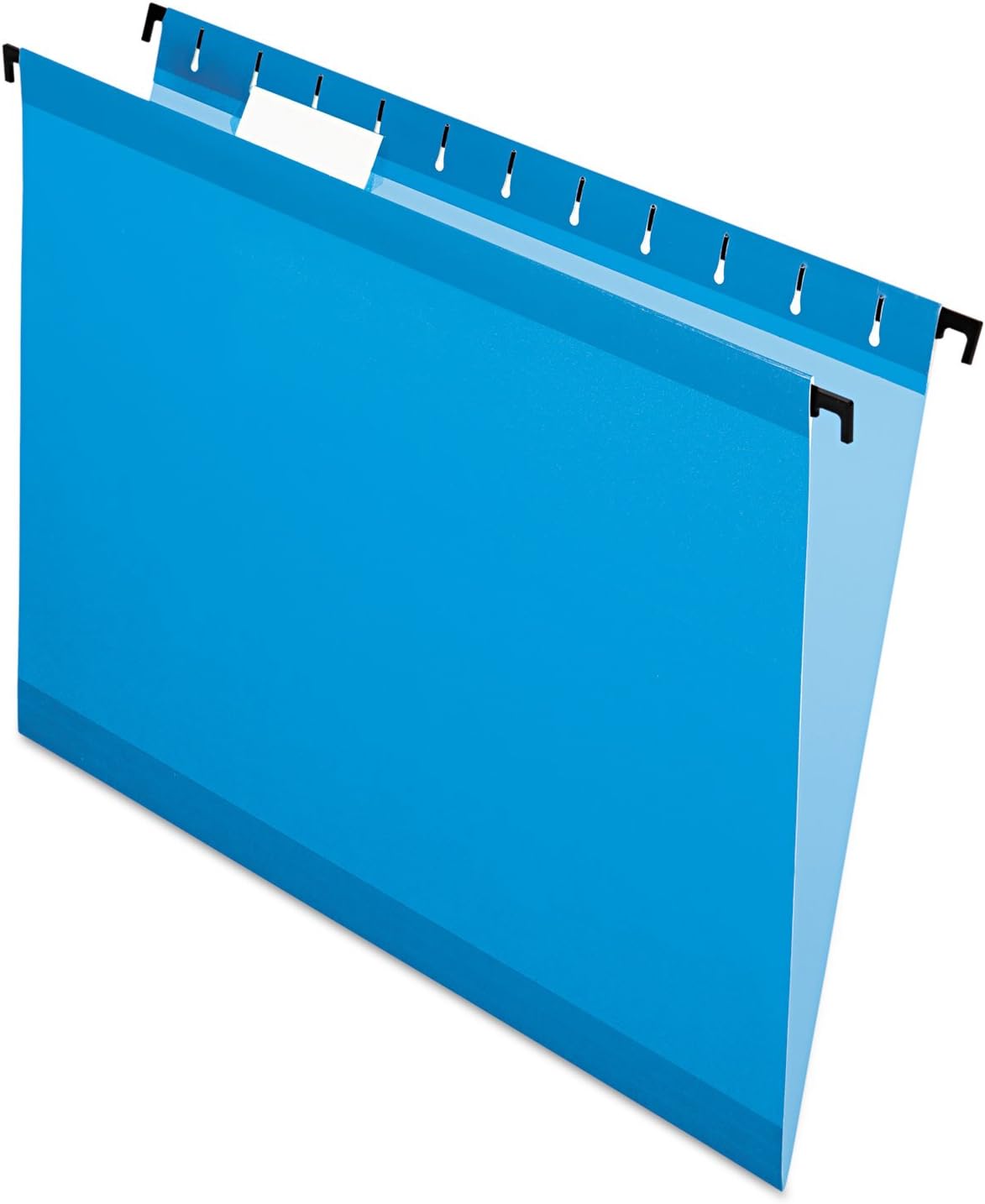 New Pendaflex SureHook Reinforced Hanging Folders, Letter Size Sheets, (6152 1/5 BLU), 13 x 2.81 x 9.56 inches (Blue) - Kidsy