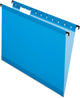 New Pendaflex SureHook Reinforced Hanging Folders, Letter Size Sheets, (6152 1/5 BLU), 13 x 2.81 x 9.56 inches (Blue) - Kidsy