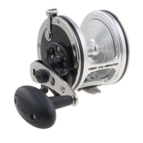 New Penn US Senator Single Speed Reel - US113 - Black & Silver - Right - Hand - Kidsy