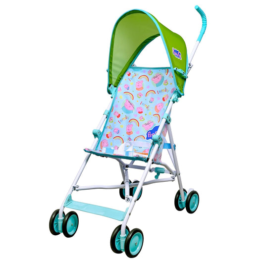 New Peppa Pig Umbrella Stroller for Toddlers (Blue, Green) - Kidsy