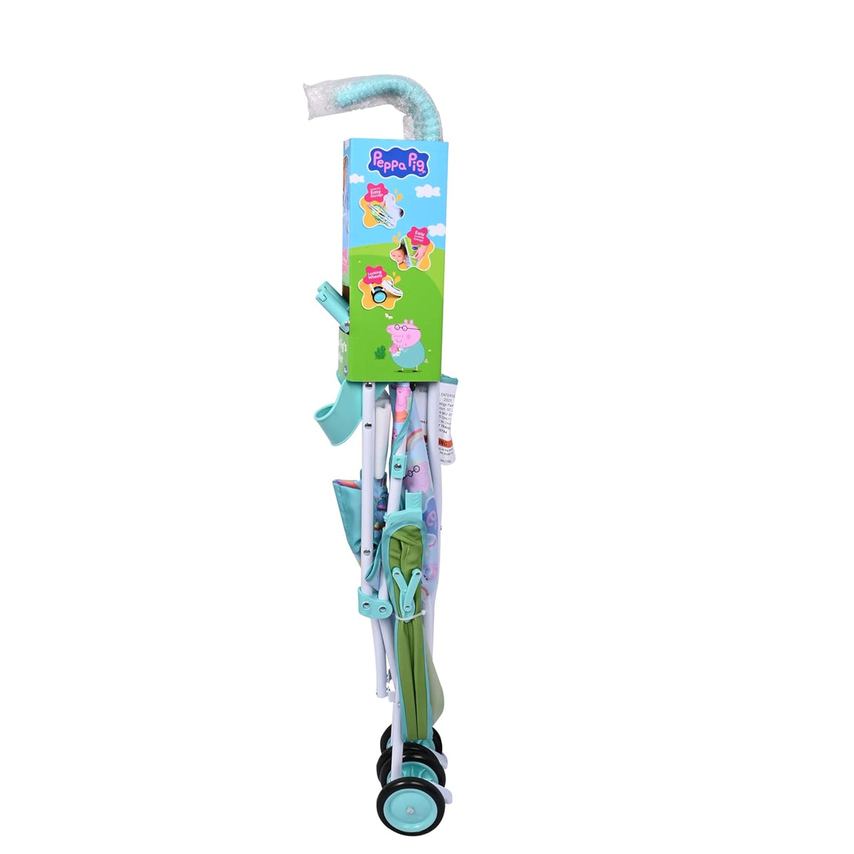 New Peppa Pig Umbrella Stroller for Toddlers (Blue, Green) - Kidsy