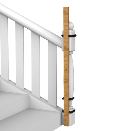 New Perma Child Safety Extra Tall Universal Banister Adapter Kit for Pressure and Hardware Mounted Baby Gates up to 42" Tall - Kidsy