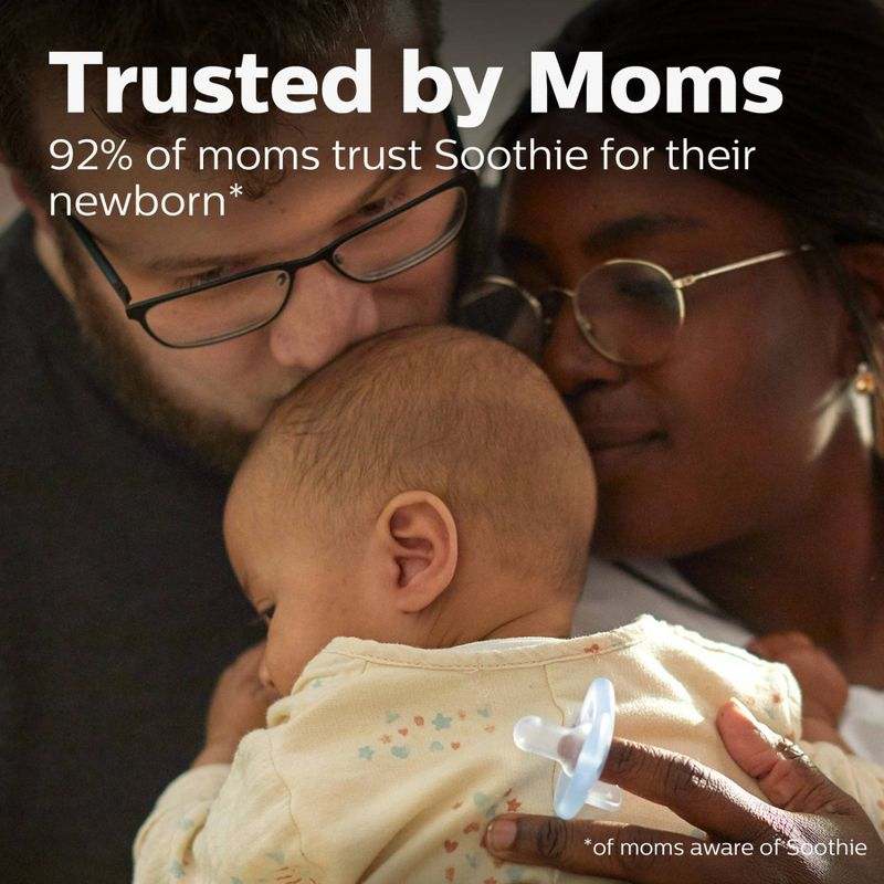 New Philips Avent Soothie - 0 - 3m (Green - 1pk) - Kidsy