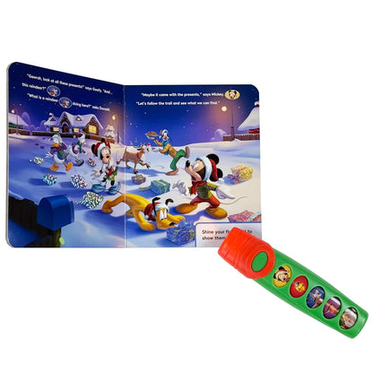 New PI Kids Disney Mickey Christmas Flashlight Sound Book Set - Kidsy