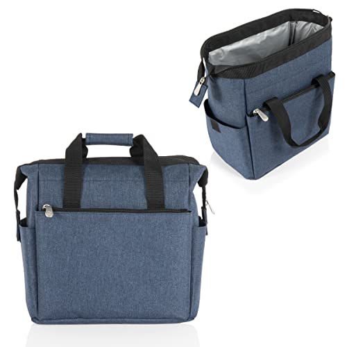 New Picnic Time On The Go Soft Cooler Lunch Bag (Navy Blue) - Kidsy