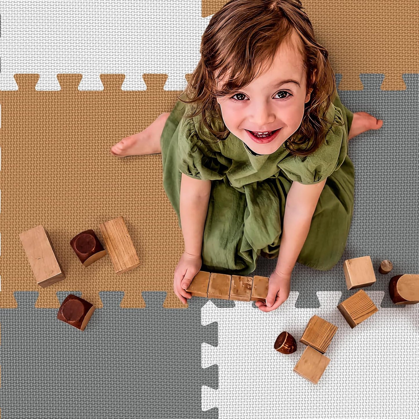 New PIGLOG 36Pcs Baby Play Mat for Floor (Classic) - Kidsy