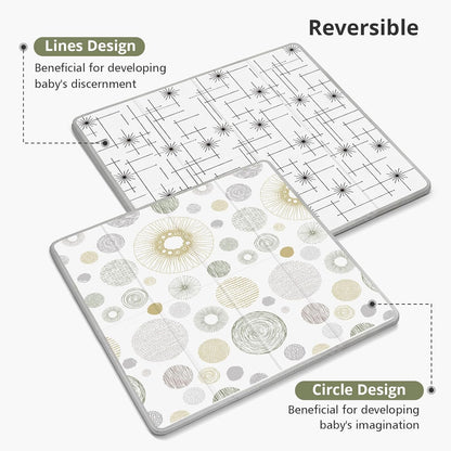 New PIGLOG Baby Play Mat for Floor (59''x 59''Playpen, Circle) - Kidsy