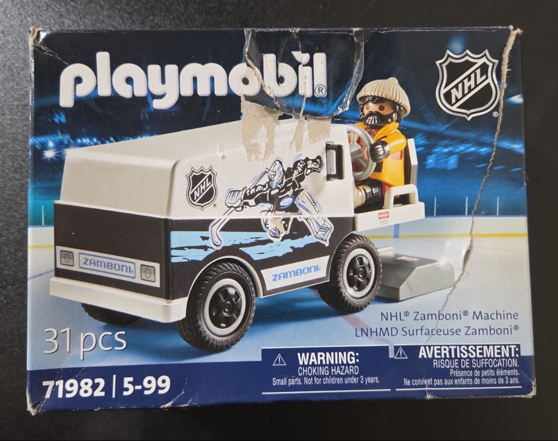 New Playmobil NHL Zamboni Machine - Kidsy