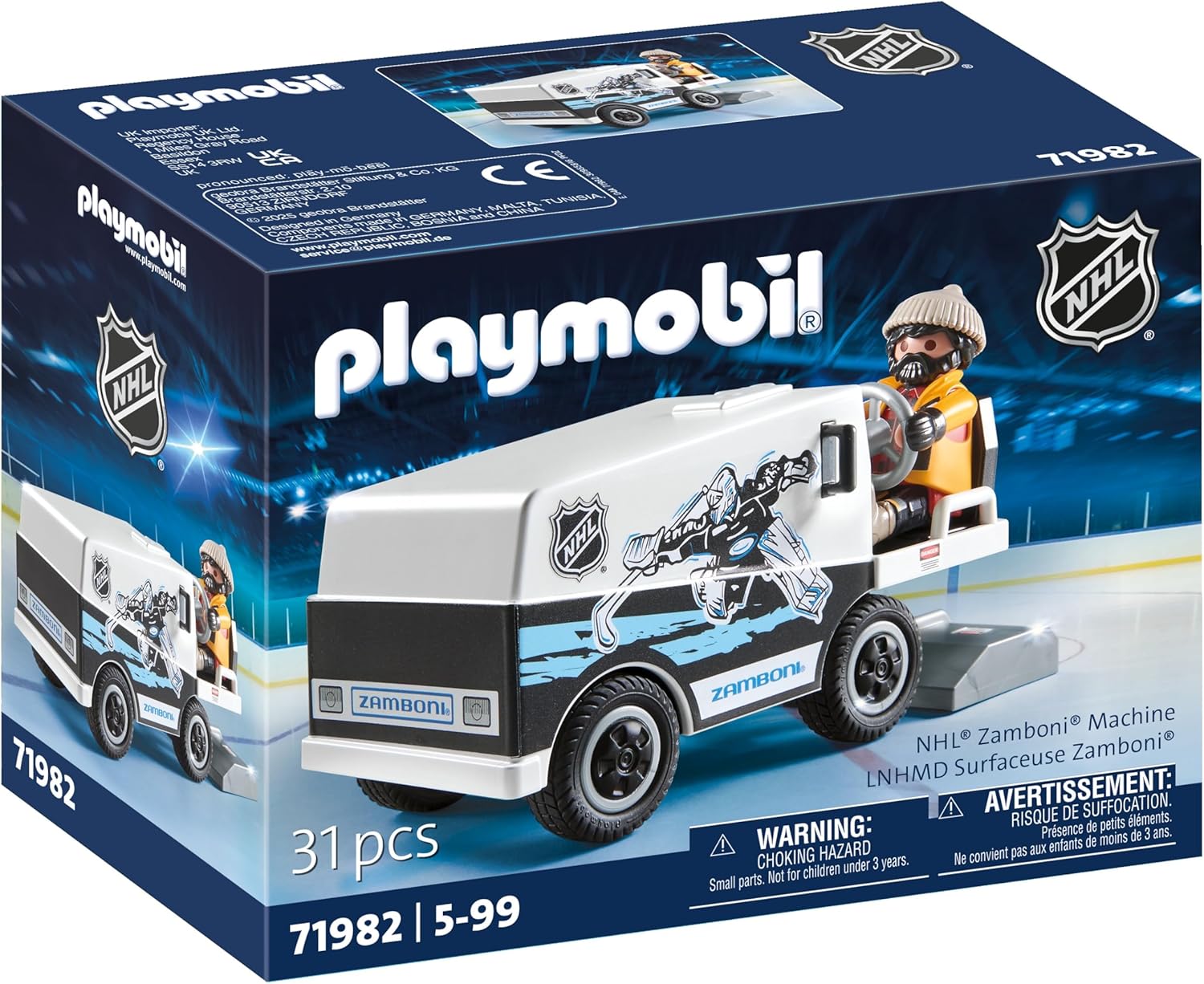 New Playmobil NHL Zamboni Machine - Kidsy