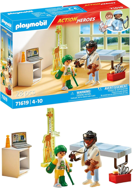 New Playmobil Pediatrician with Teddy Bear - Kidsy