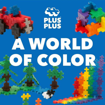 New PLUS PLUS Open Play Set 1200 Piece Construction Building Stem Toy Interlocking Mini Puzzle Blocks - Kidsy