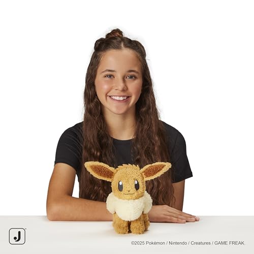 New Pokemon Cuddly Eevee Plush - 8" - Kidsy