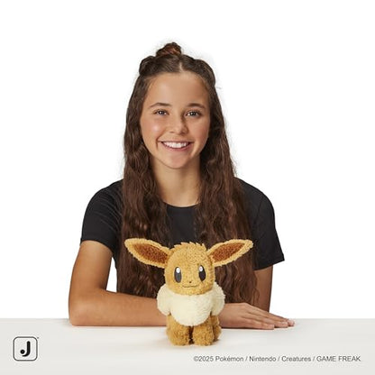 New Pokemon Cuddly Eevee Plush - 8" - Kidsy