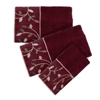 New Popular Bath Aubury Collection Towel Set (Burgundy) - Kidsy