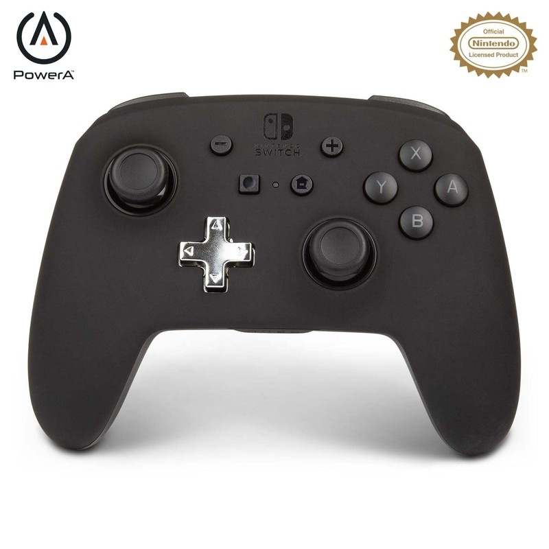 New PowerA Enhanced Nintendo Switch Controller Wireless - Black - Kidsy
