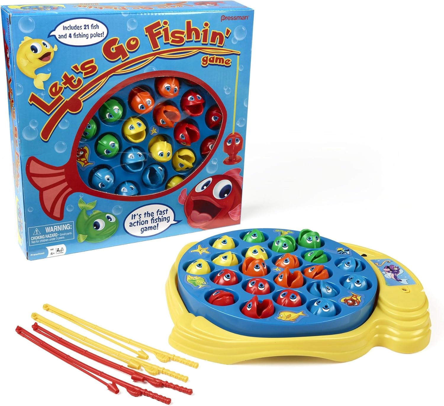 New Pressman Let’s Go Fishin’ Original Fishing Game - Kidsy